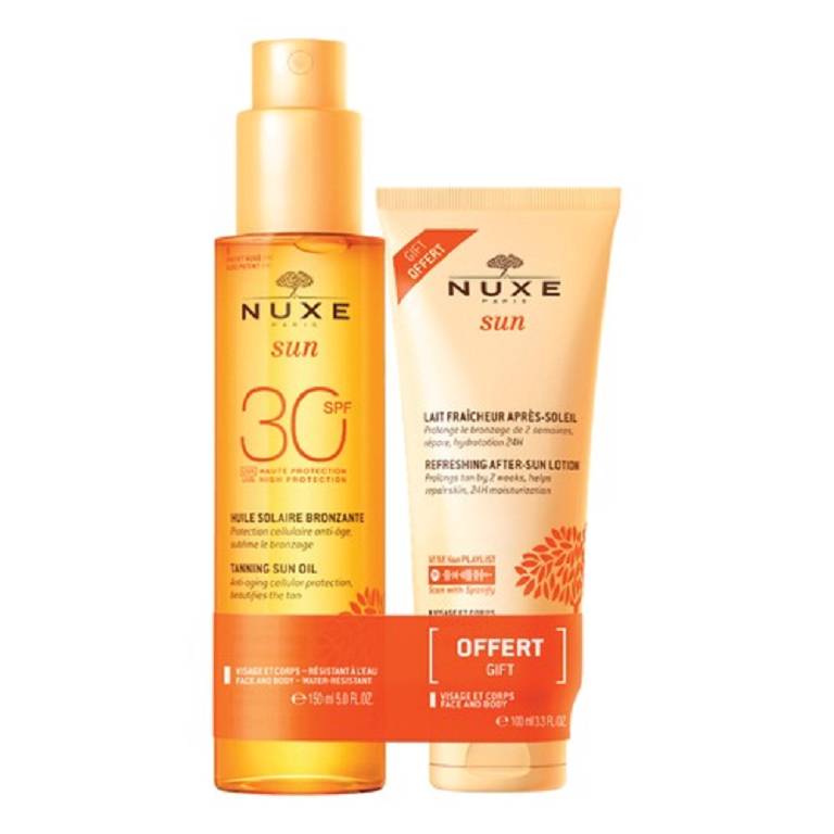 NUXE SUN OLIO 30 150ML+DOPOSOL